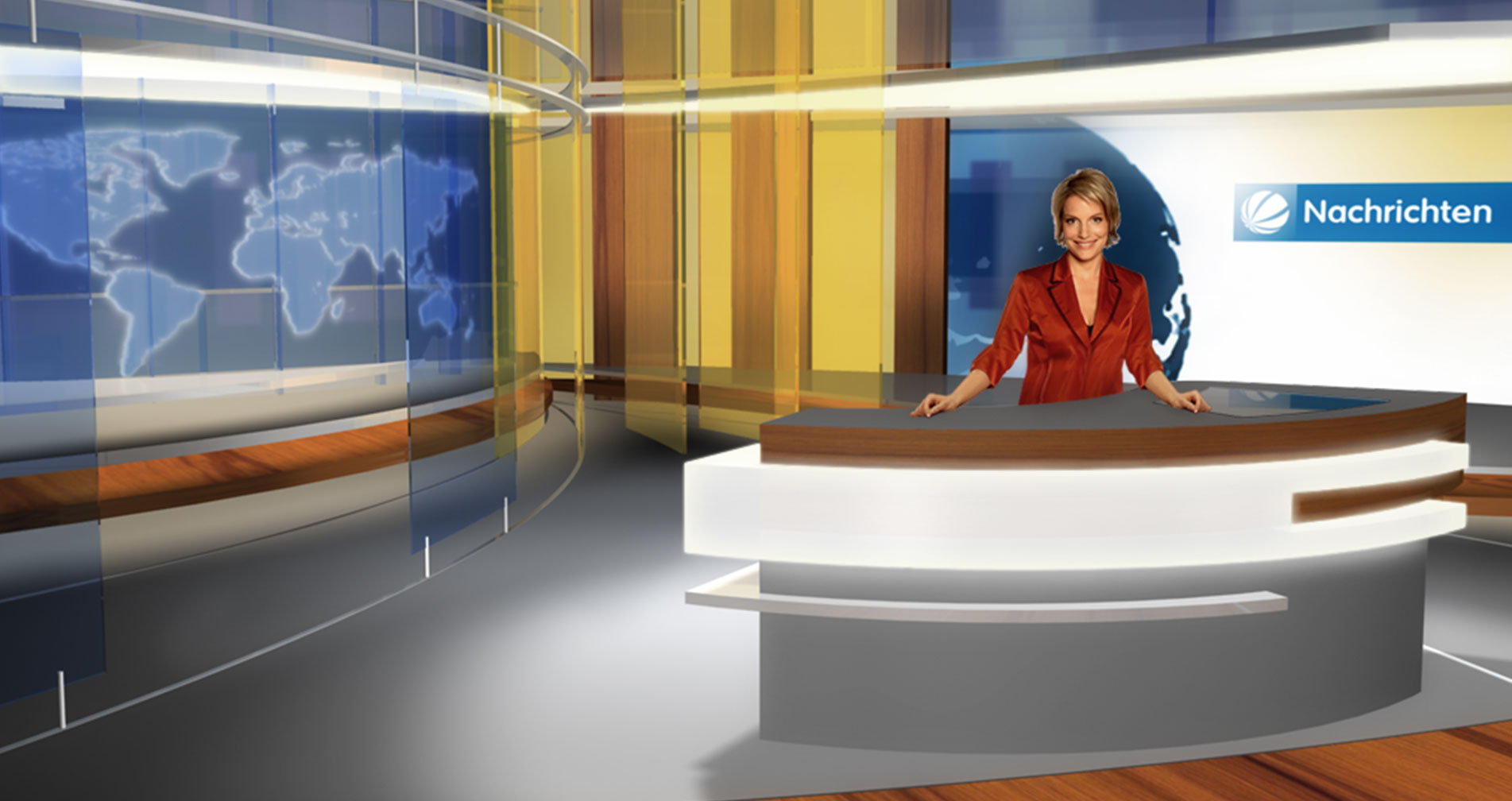 Sat.1 News studio