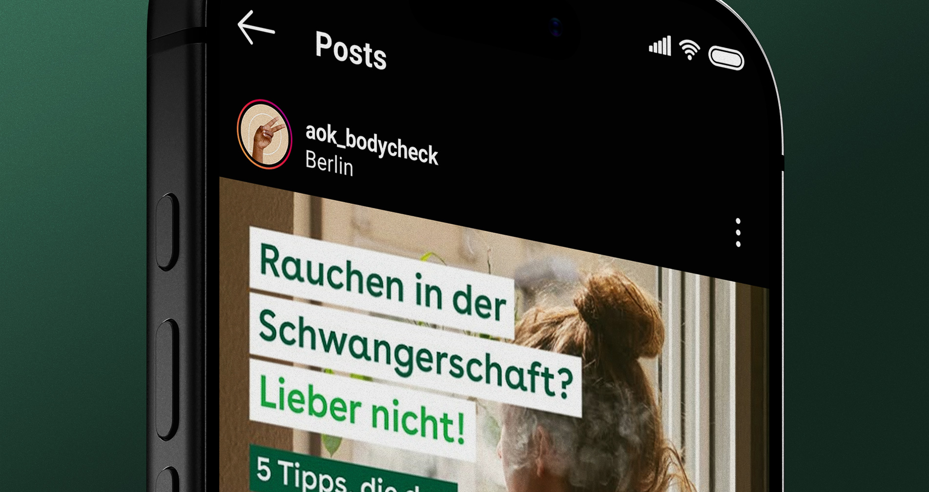 AOK Bodycheck on Instagram