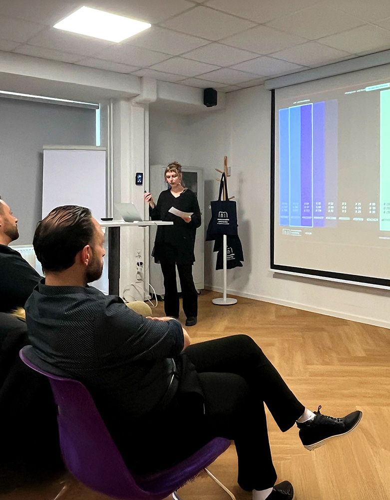 Kundenpräsentation von UX / UI